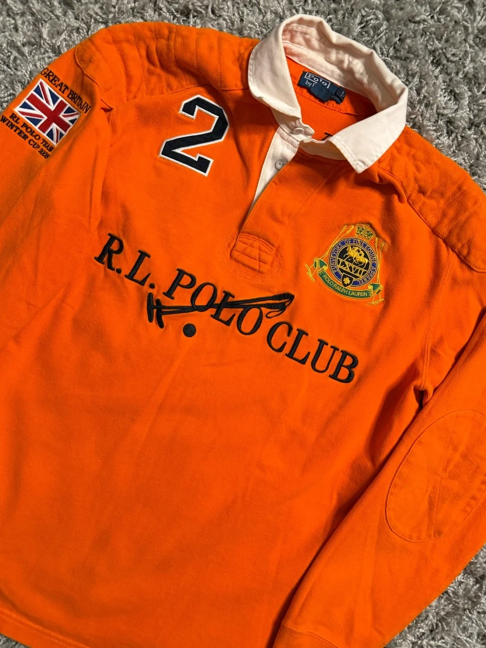 2008 Polo Ralph Lauren Rugby Polo Mercer Club Polo Team Winter Cup